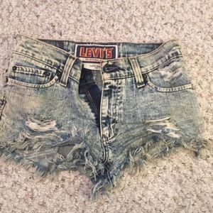 Vintage levi shorts